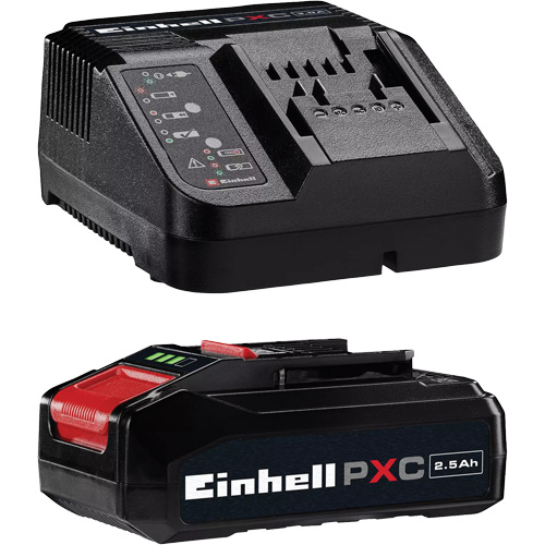 Ensemble de d&eacute;part de batterie et chargeur PXC, Lithium-ion, 18 V, 2,5 Ah Les Distributions ICE