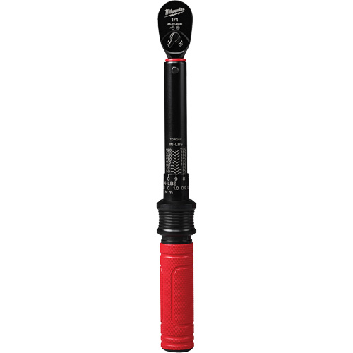 Cl&eacute; dynamom&eacute;trique, &agrave; cliquer, Entraînement 1/4" carr&eacute;, 4,5 - 22,6 Nm/40 - 200 lb-po Les Distributions ICE
