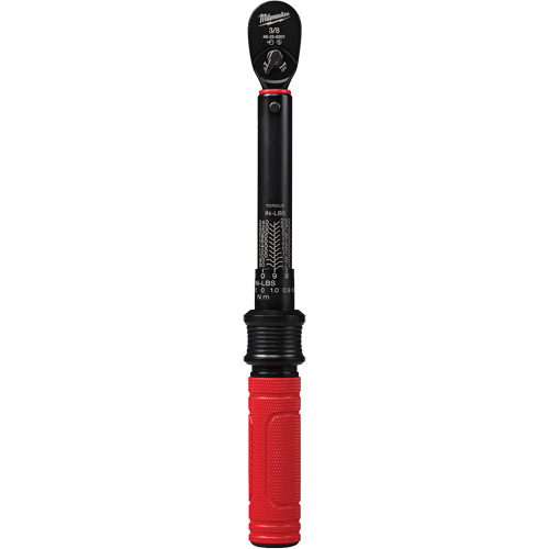 Cl&eacute; dynamom&eacute;trique, &agrave; cliquer, Entraînement 3/8" carr&eacute;, 5,6 - 28,2 Nm/50 - 250 lb-po Les Distributions ICE