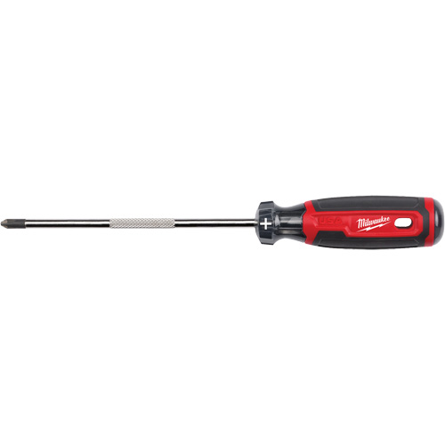 Phillips Screwdriver, #2, 10-3/5" L, Cushion Grip Handle Les Distributions ICE