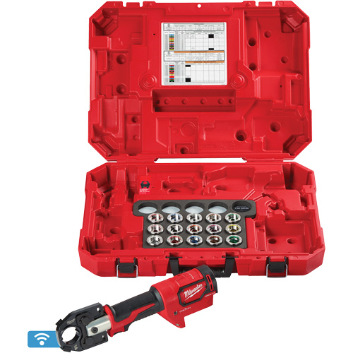 M18 FORCE LOGIC 600 MCM Crimper with #8 - 600 MCM Cu Dies Les Distributions ICE