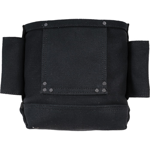 Phantom Collection Nut & Bolt Bag with 2 Sleeves, Canvas, 3 Pockets, Black Les Distributions ICE