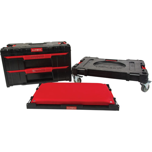 3-Piece Arx&reg; Dolly with Swivel Casters Set, 23-1/10" x 15" x 13-2/5", Black Les Distributions ICE