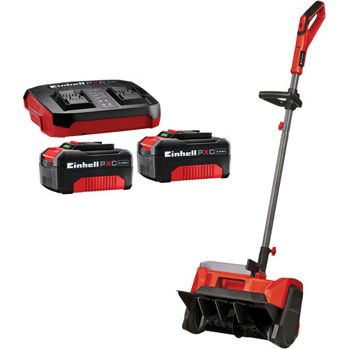 Ensemble pelle &agrave; neige sans fil 36 V avec batteries et chargeur, Largeur de 16" (40,64 cm) Les Distributions ICE