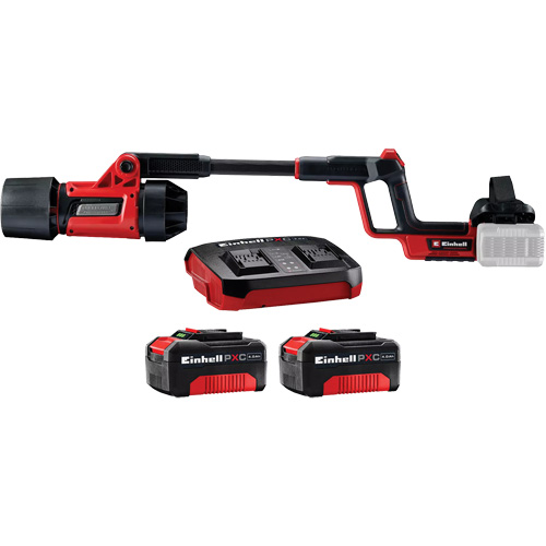 Souffleuse &agrave; feuilles sans fil avec batterie 4 Ah PXC et ensemble de d&eacute;part de chargeur, 36 V, Vitesse d'air 167,77 mi/h, &agrave; pile Les Distributions ICE