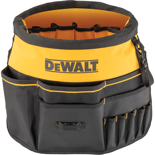 Organisateur pour seau &agrave; outils, 19-3/4" lo x 2" la x 19-5/8" h, Noir/Jaune Les Distributions ICE