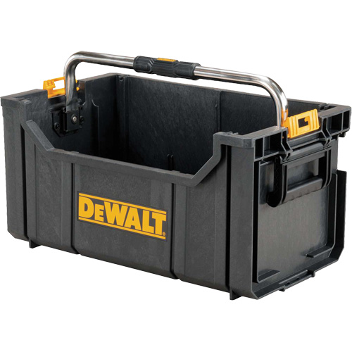 Contenant ToughSystem avec poign&eacute;e de transport, 12-1/2" la x 21-9/10" p x 21-9/10" h, Noir Les Distributions ICE