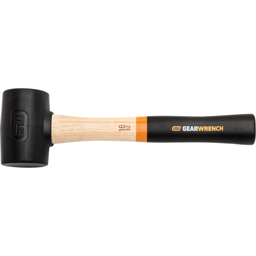 Rubber Mallet, 16 oz., Wood Handle, 13" L Les Distributions ICE
