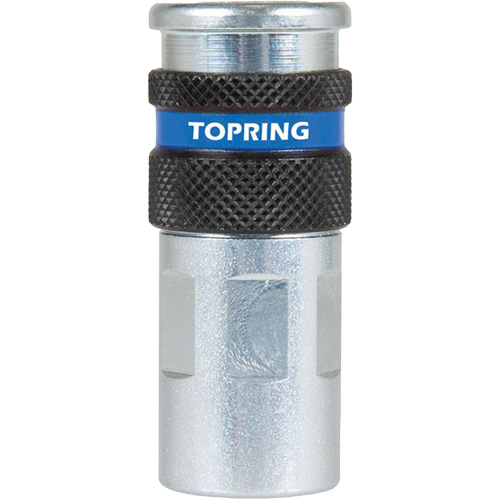 QUIKSILVER 2 Industrial Quick Coupler, Zinc-Plated Steel, 1/4", Female NPT, 362 PSI Les Distributions ICE