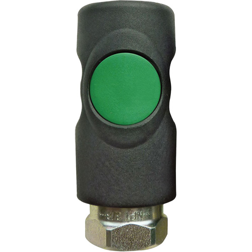 TOPQUIK S1 Ultraflo 7.8 mm Quick Coupler, Polyester Composite/Stainless Steel, 1/4", Female NPT, 174 PSI Les Distributions ICE