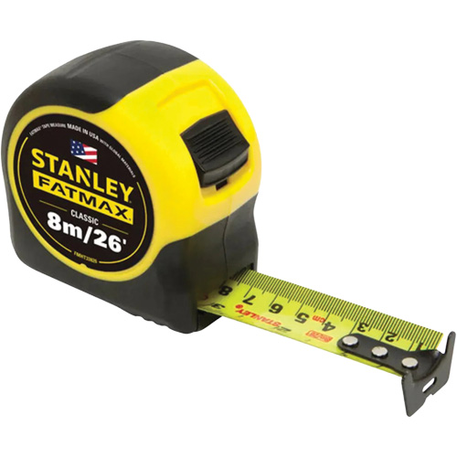 FATMAX&reg; Tape Measure, 1-1/4" x 26'/8 m, Imperial & Metric Graduations Les Distributions ICE