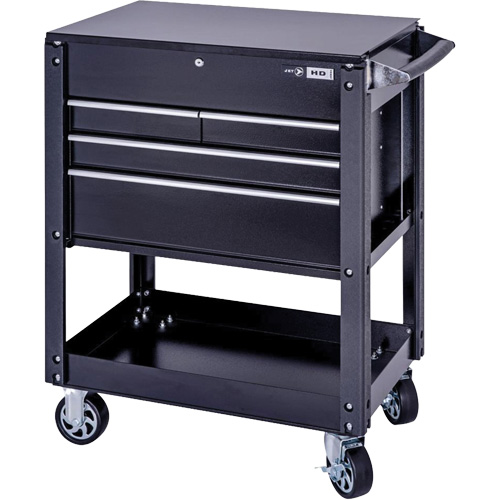 Chariot de service robuste JTC-30194, 4 tiroirs, 20-1/2" lo x 35" la x 40-1/2" h Les Distributions ICE