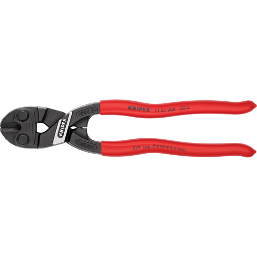 CoBolt&reg; High Leverage Compact Bolt Cutters, 8" L, Center Cut Les Distributions ICE