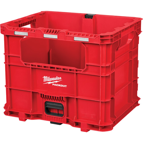 Caisse Packout, 15-3/4" x 18-5/8" x 15", Noir/Rouge Les Distributions ICE