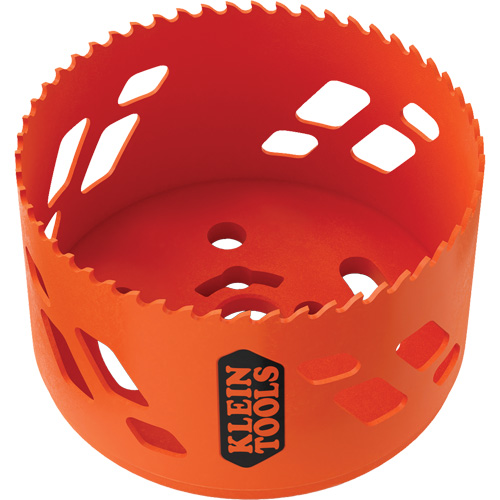 Hole Saw, 3-5/8", 2" Depth of Cut, Bi-Metal Les Distributions ICE