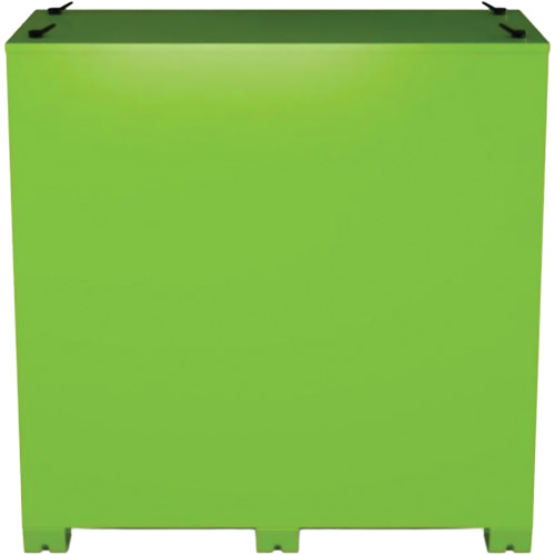 Armoire ventil&eacute;e pour le rangement d'&eacute;PI sur place, Acier, Vert lime haute visibilit&eacute; Les Distributions ICE