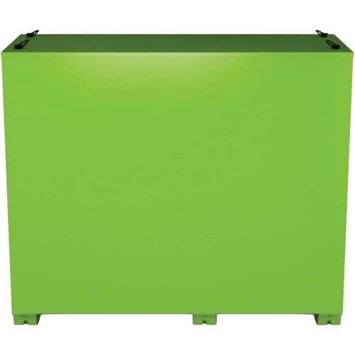Armoire ventil&eacute;e pour le rangement d'&eacute;PI sur place, Acier, Vert lime haute visibilit&eacute; Les Distributions ICE