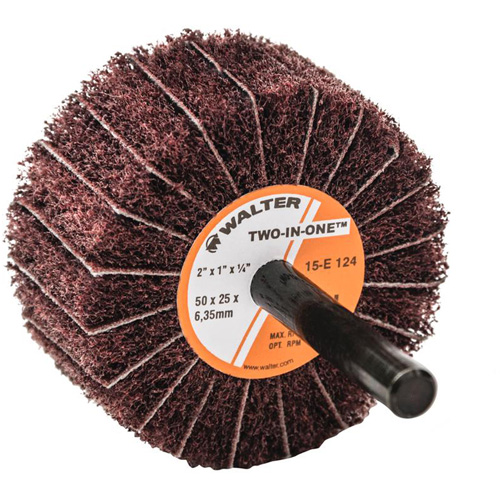 Meule &agrave; lamelles abrasives Two-In-One Les Distributions ICE