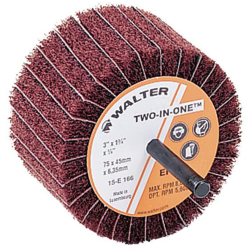 Meule &agrave; lamelles abrasives Two-In-One Les Distributions ICE