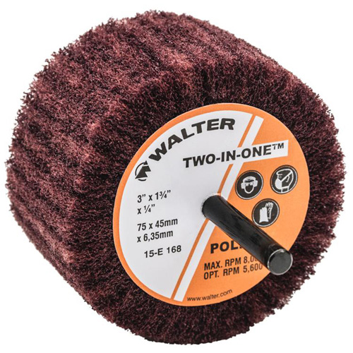 Meule &agrave; lamelles abrasives Two-In-One Les Distributions ICE