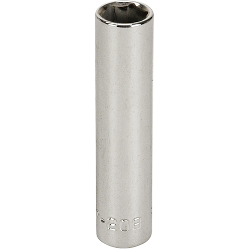 Socket, 8 mm, 1/4" Drive, 6 Points, Deep Les Distributions ICE