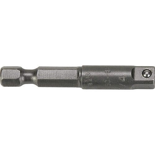 Rallonge de prise de t&ecirc;te hexagonale &agrave; carr&eacute; m&acirc;le, 1/4" Prise, 1-3/8" lo Les Distributions ICE