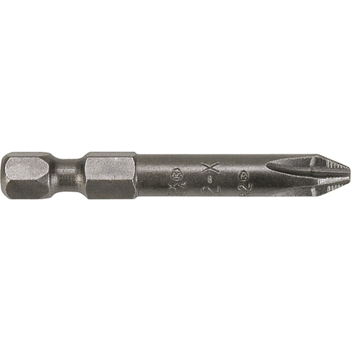 EMBOUTS &agrave; MANDRIN 1/4" PHILLIPS, ACR, Phillips, Embout #2, Prise 1/4", Longueur 3-1/2" Les Distributions ICE