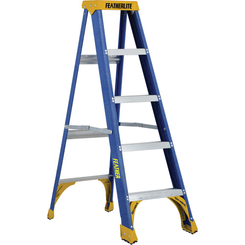 Industrial Duty Stepladders (6300 Series), 5', Fibreglass, 250 lbs. Capacity, Type 1 Les Distributions ICE