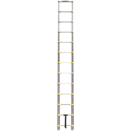 Telescopic Ladder, 3' - 12', Aluminum, 250 lbs. Capacity, Type 1 Les Distributions ICE