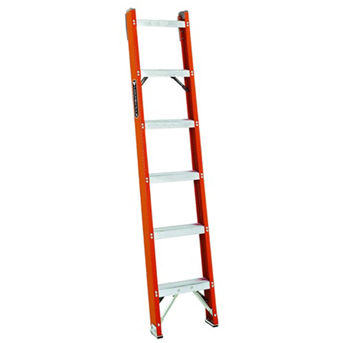 FH1000 Series Industrial Heavy-Duty Shelf Ladders, 6', Fibreglass, 300 lbs., CSA Grade 1A Les Distributions ICE