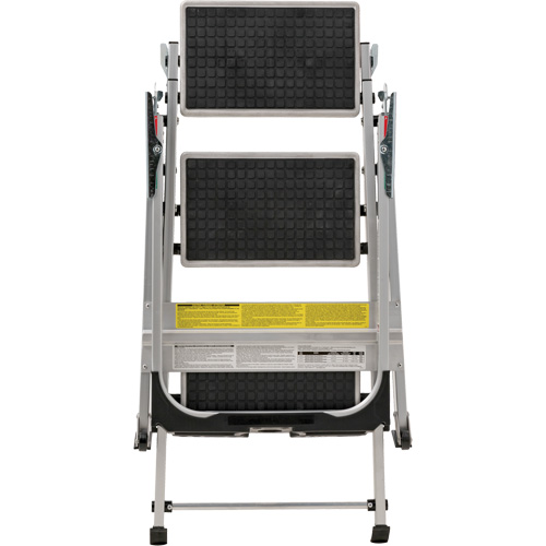 &eacute;chelle escabeau avec roues pivotantes, 3 marches, 34" x 22" x Hauteur 50,75" Les Distributions ICE