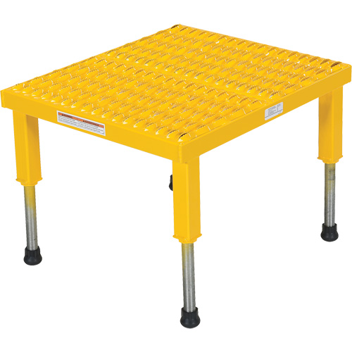 Adjustable Work-Mate Stand, 1 Step(s), 23-1/2" W x 19-9/16" L x 16-1/2" H, 500 lbs. Capacity Les Distributions ICE