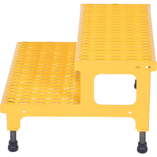 Adjustable Step-Mate Stand, 2 Step(s), 23-13/16" W x 22-7/8" L x 15-1/4" H, 500 lbs. Capacity Les Distributions ICE