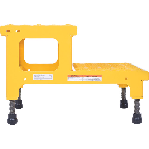 Adjustable Step-Mate Stand, 2 Step(s), 23-13/16" W x 22-7/8" L x 15-1/4" H, 500 lbs. Capacity Les Distributions ICE
