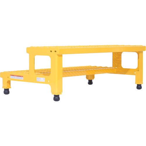 Plate-forme ajustable Step-Mate, 2 marche(s), 36-3/16" la x 22-7/8" lo x 15-1/4" h, Capacit&eacute; 500 lb Les Distributions ICE