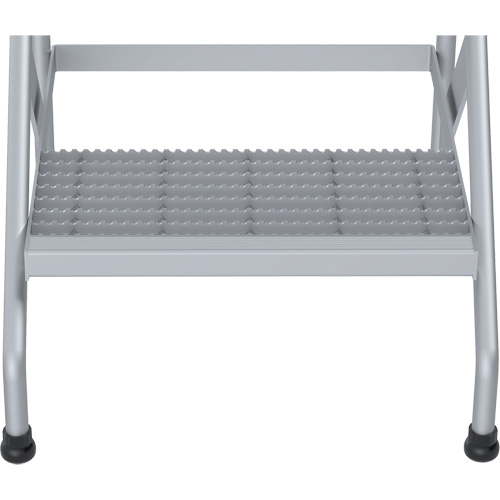 Escabeau en aluminium, 2 marche(s), 22-13/16" la x 24-9/16" lo x 20" h, Capacit&eacute; 500 lb Les Distributions ICE