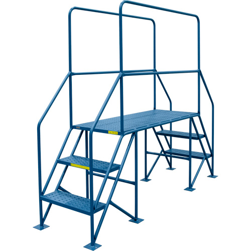 Crossover Ladder, 35-1/2" Overall Span, 31-1/2" H x 22" D, 22" Step Width Les Distributions ICE