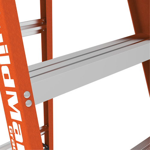 Step Ladder, 4', Fibreglass, 375 lbs. Capacity, Type 1AA Les Distributions ICE