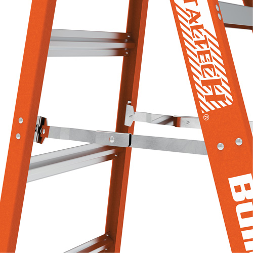 Step Ladder, 4', Fibreglass, 375 lbs. Capacity, Type 1AA Les Distributions ICE