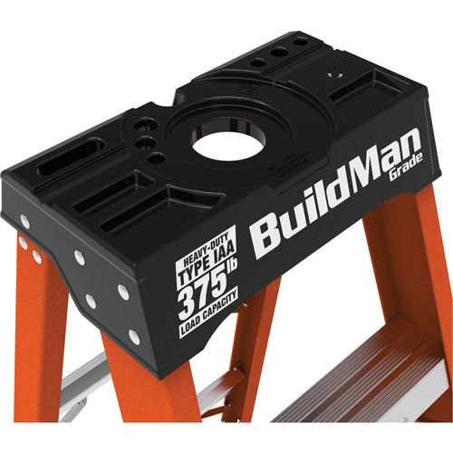 Step Ladder, 4', Fibreglass, 375 lbs. Capacity, Type 1AA Les Distributions ICE
