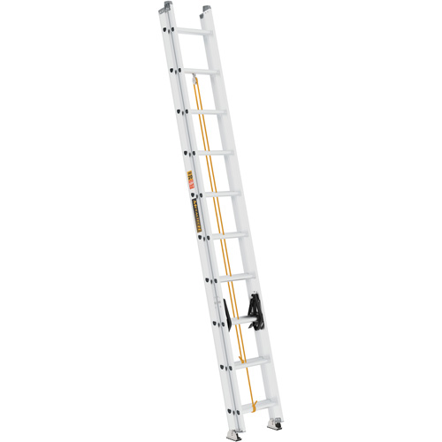 Jobsite Series Extension Ladder, 225 lbs. Cap., 20' H, Grade 2 Les Distributions ICE
