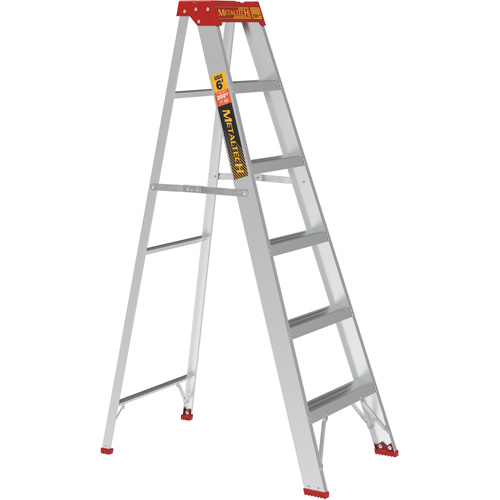 Step Ladder, 6', Aluminum, 200 lbs. Capacity, Type 3 Les Distributions ICE