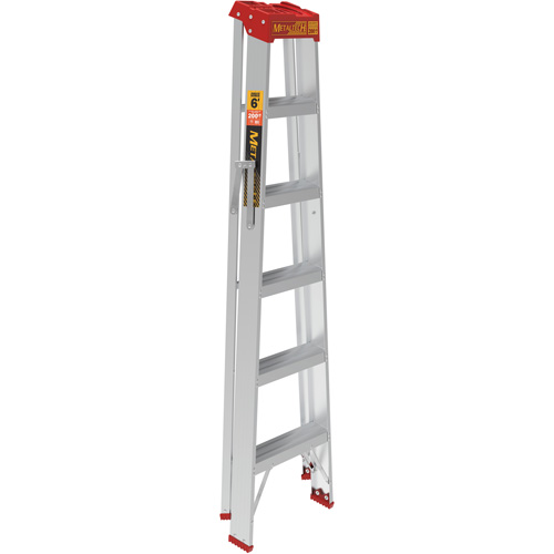 Step Ladder, 6', Aluminum, 200 lbs. Capacity, Type 3 Les Distributions ICE