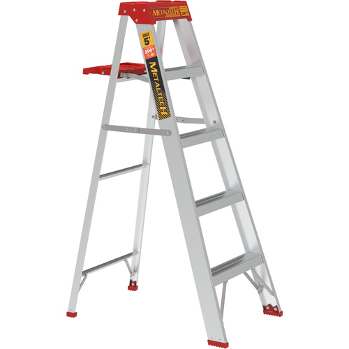 Step Ladder with Paint Tray, 5', Aluminum, 200 lbs. Capacity, Type 3 Les Distributions ICE