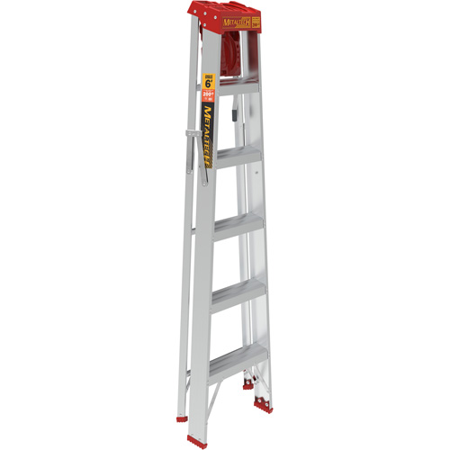Step Ladder with Paint Tray, 6', Aluminum, 200 lbs. Capacity, Type 3 Les Distributions ICE