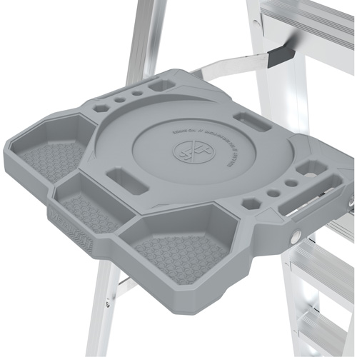 Step Ladder with Paint Tray, 10', Aluminum, 225 lbs. Capacity, Type 2 Les Distributions ICE
