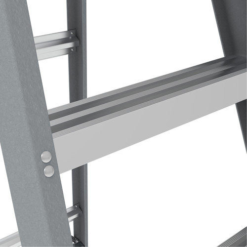 Step Ladder, 6', Fibreglass, 225 lbs. Capacity, Type 2 Les Distributions ICE