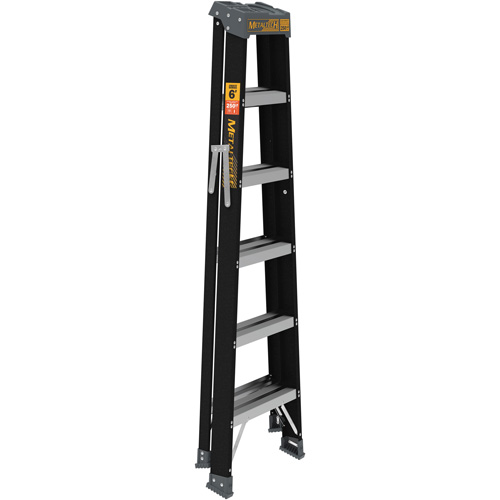 Step Ladder, 6', Fibreglass, 250 lbs. Capacity, Type 1 Les Distributions ICE