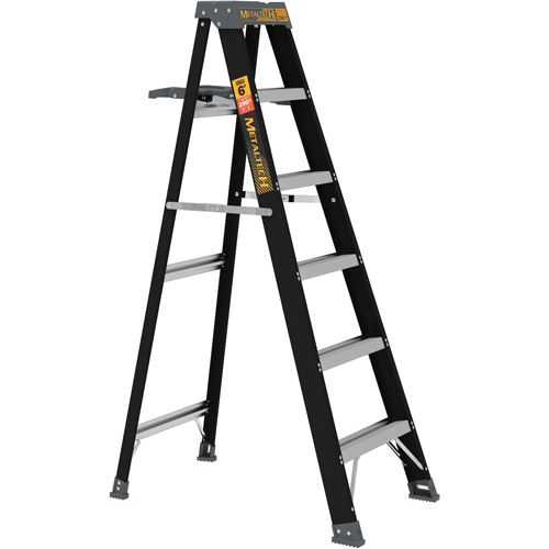 Step Ladder with Paint Tray, 6', Fibreglass, 250 lbs. Capacity, Type 1 Les Distributions ICE