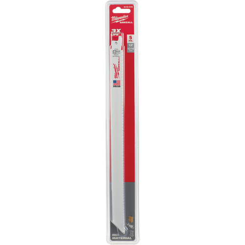 Sawzall&reg; Reciprocating Saw Blade, Bi-Metal, 10/14 TPI, 12" L Les Distributions ICE